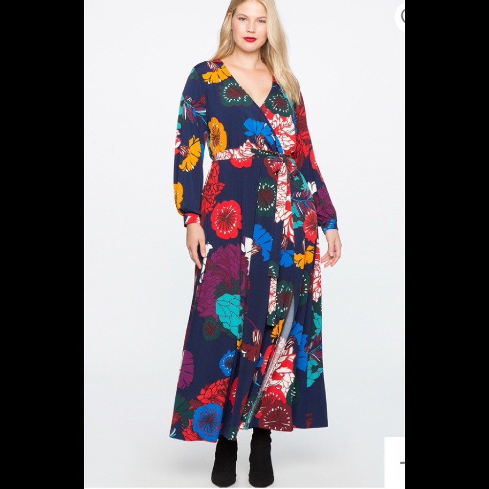 Polyester Eloquii Maxi Dress